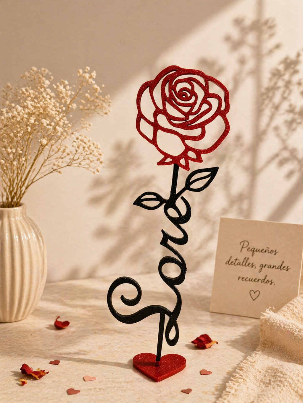 Rosa personalizada con tu nombre