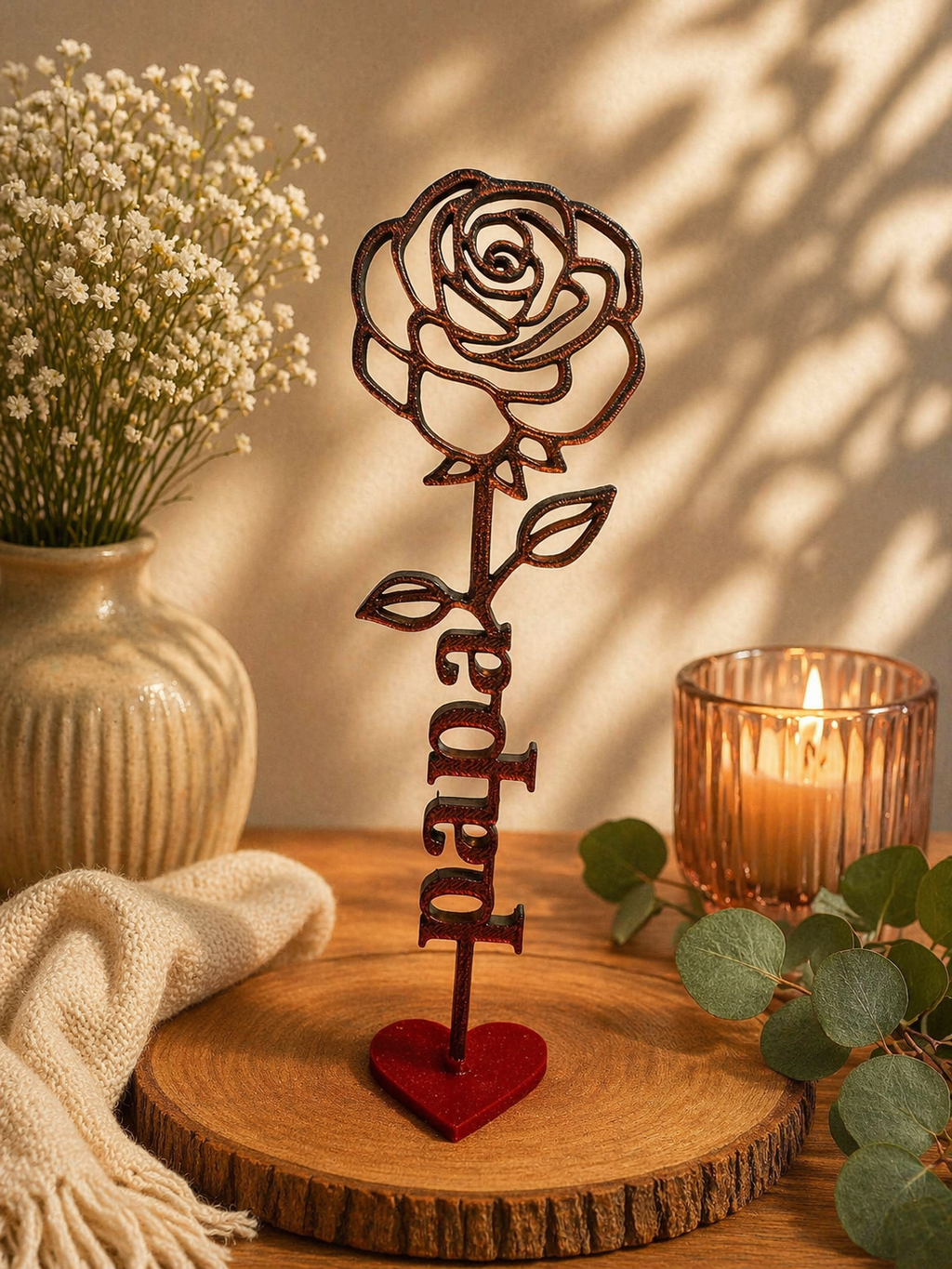 Rosa personalizada para papa