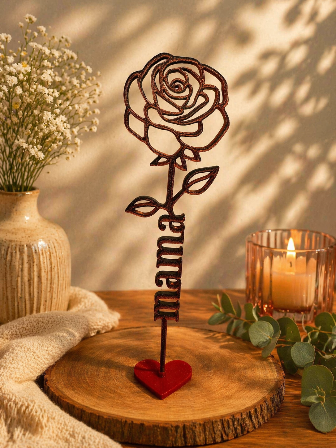 Rosa personalizada para mama