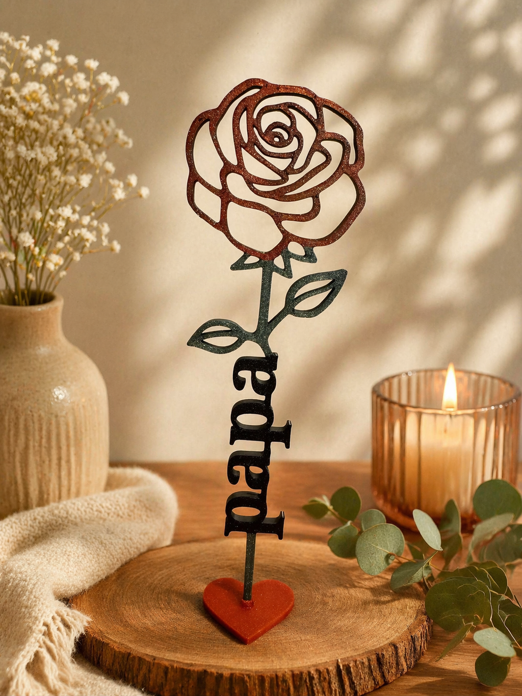 Rosa personalizada para papa