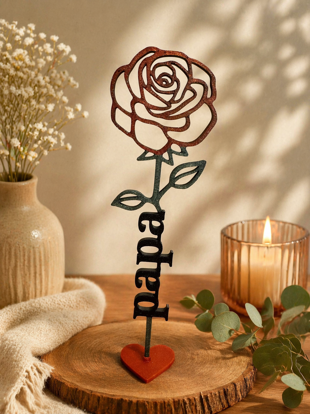 Rosa personalizada para papa