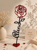 Rosa personalizada con tu nombre